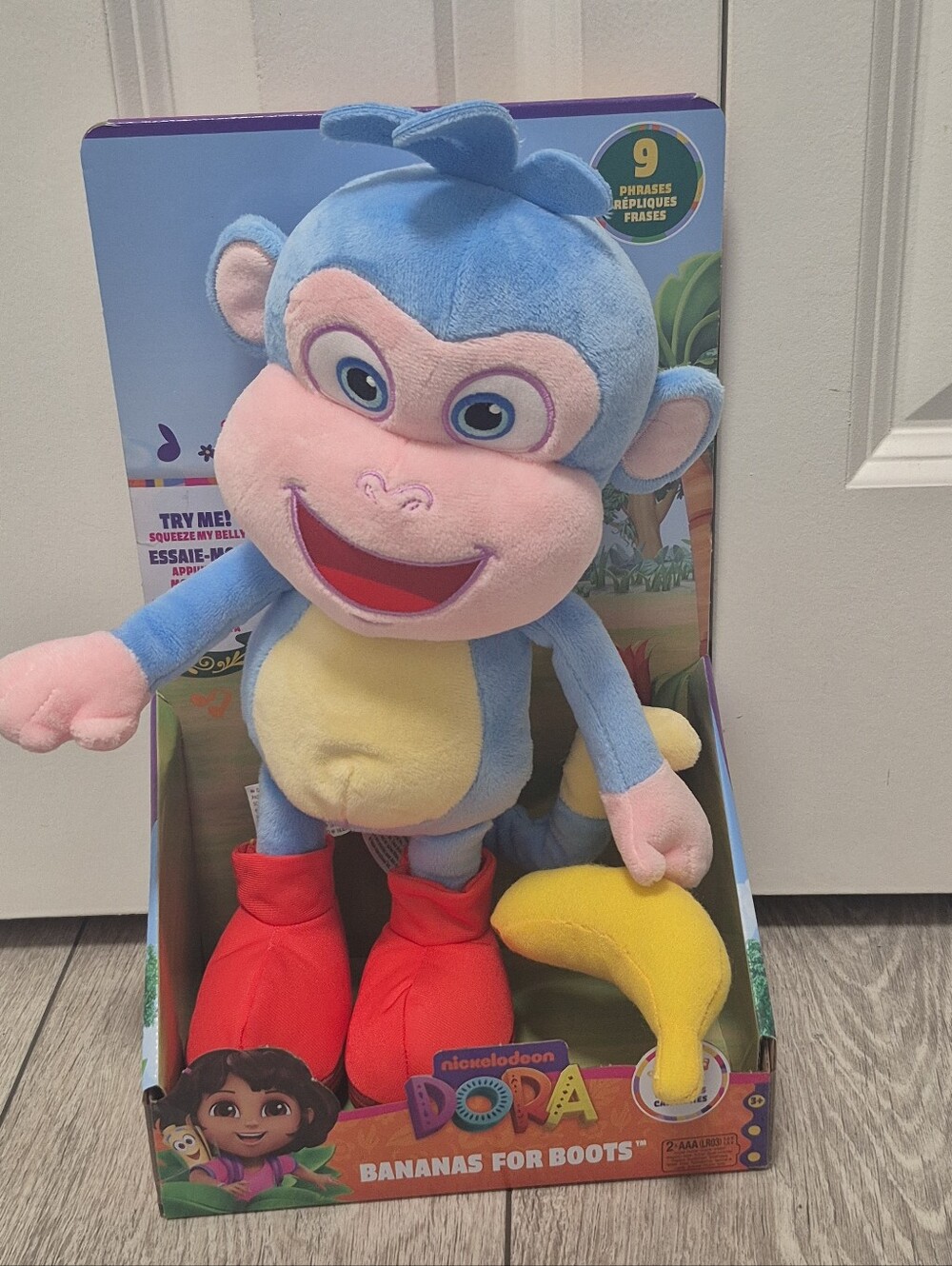 Spin Master Dora Boots Monkey Talking Plush “Bananas for Boots” 2023